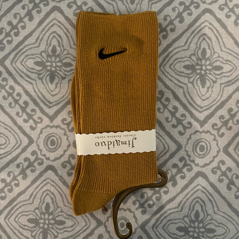 Comfy dark Yellow socks